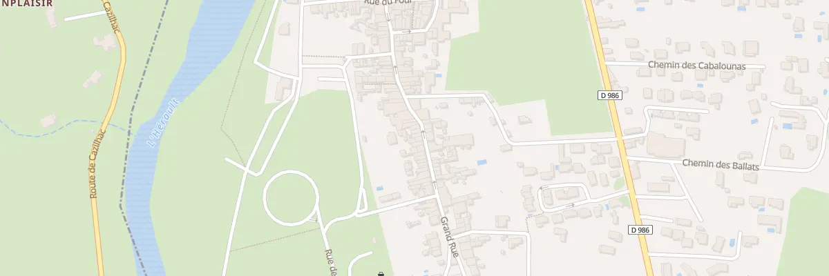 Plan du 718 Gr Grand Rue à Saint-Bauzille-de-Putois