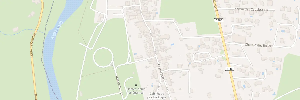 Plan du 768 Gr Grand Rue à Saint-Bauzille-de-Putois