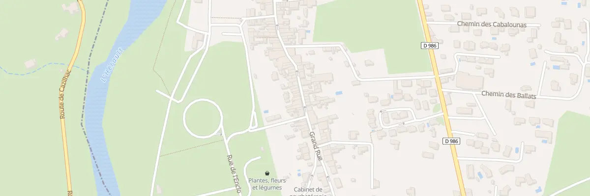 Plan du 760 Gr Grand Rue à Saint-Bauzille-de-Putois