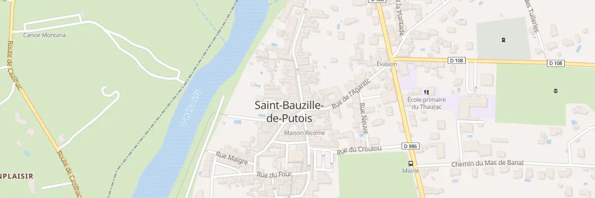 Plan du 366 Gr Grand Rue à Saint-Bauzille-de-Putois