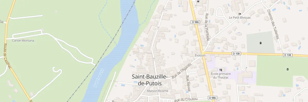 Plan du 289B Gr Grand Rue à Saint-Bauzille-de-Putois