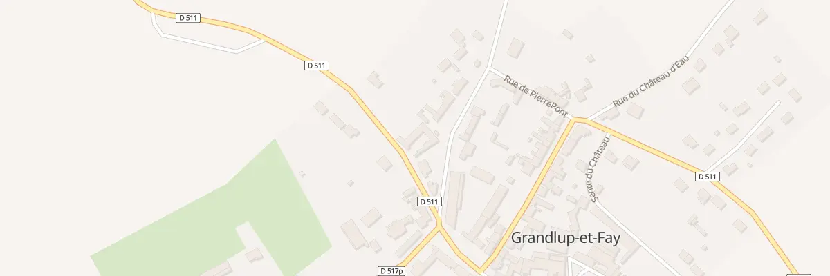 Plan du 20 Grande Rue à Grandlup-et-Fay
