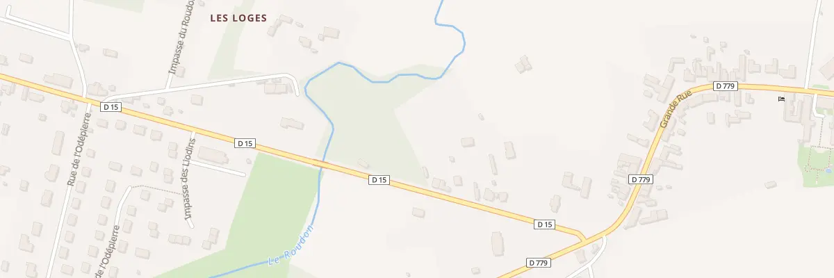 Plan du 17 Rte de Sept Fons à Diou