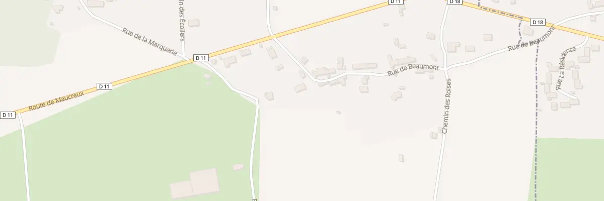 Plan du 8 Rue de Beaumont à Suizy-le-Franc