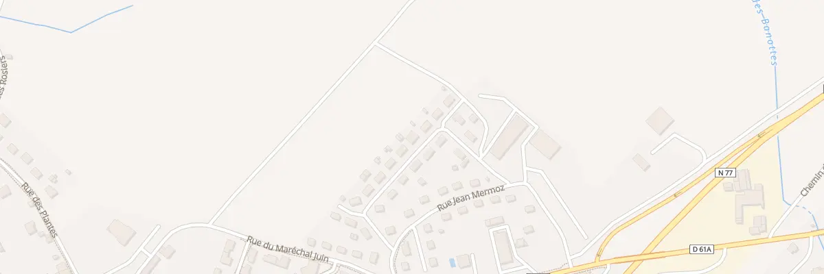 Plan du 11 Rue Antoine de Saint Exupery à Saint-Florentin