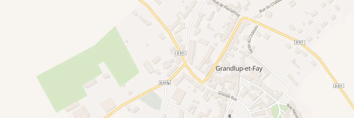 Plan du 2 Rue de Verneuil à Grandlup-et-Fay