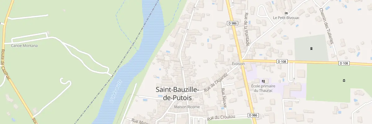 Plan du 303 Gr Grand Rue à Saint-Bauzille-de-Putois