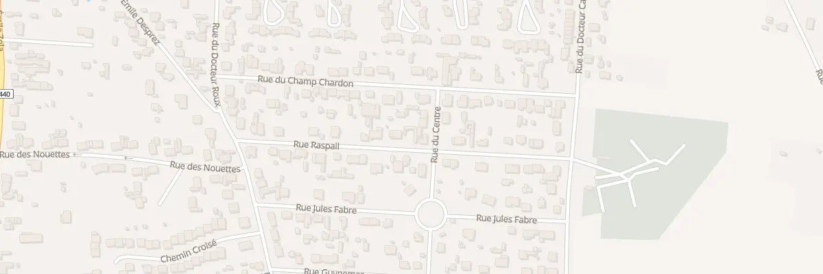 Plan du 29 Rue Raspail à Romilly-sur-Seine