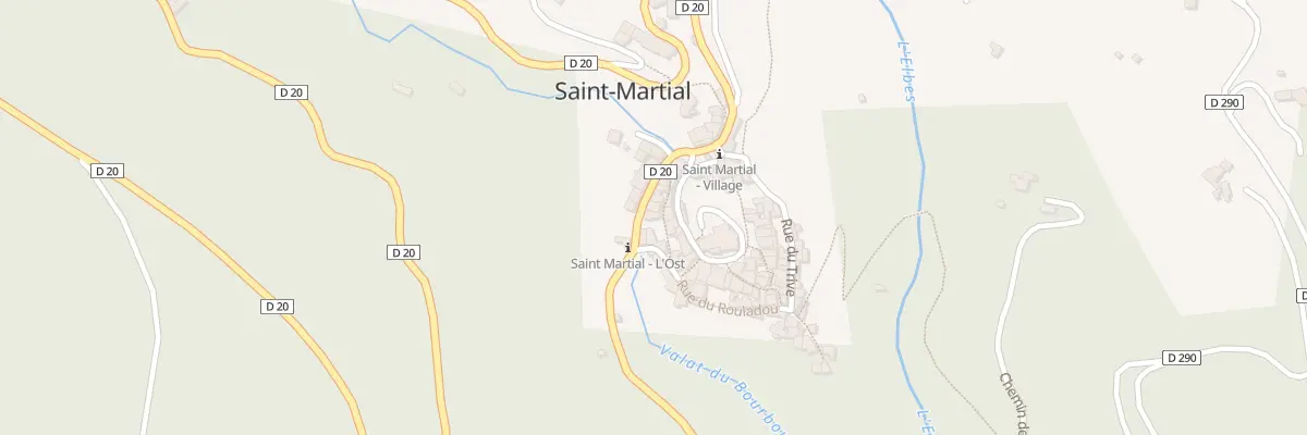 Plan du 5069 Le Village à Saint-Martial