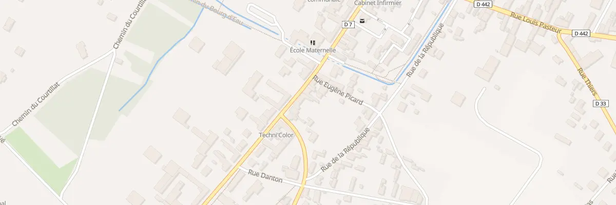 Plan du 29 Rue Picard Vallot à Marigny-le-Châtel
