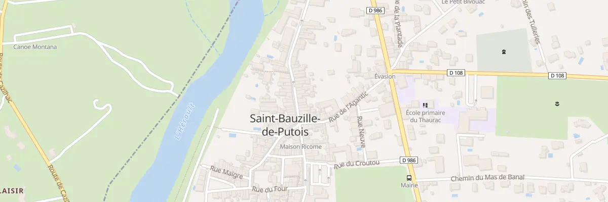 Plan du 347 Gr Grand Rue à Saint-Bauzille-de-Putois