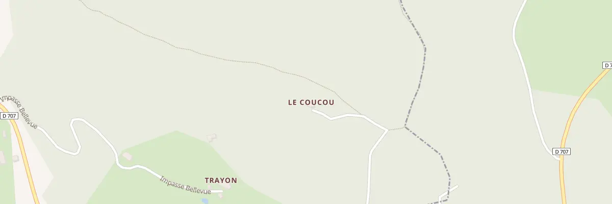 Plan du 17 Imp Trayon à Châtelus