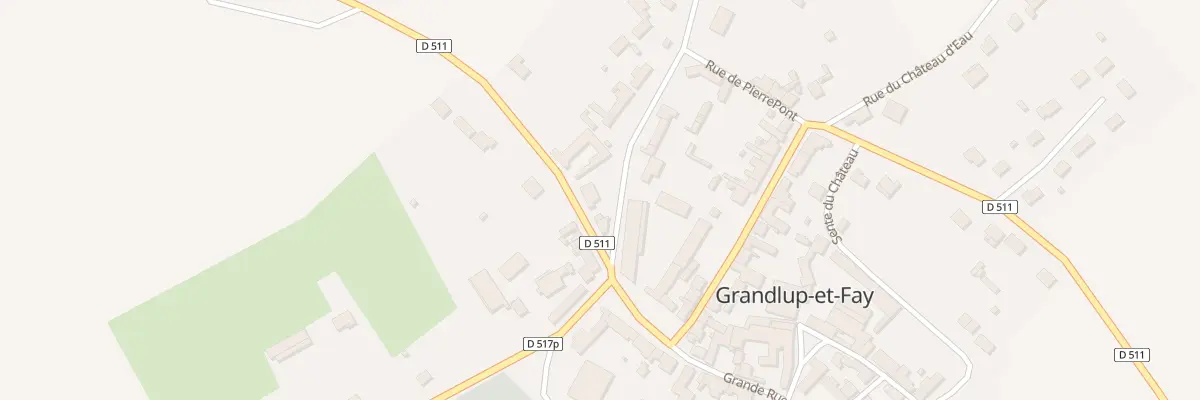 Plan du 18 Gr Gde Rue à Grandlup-et-Fay