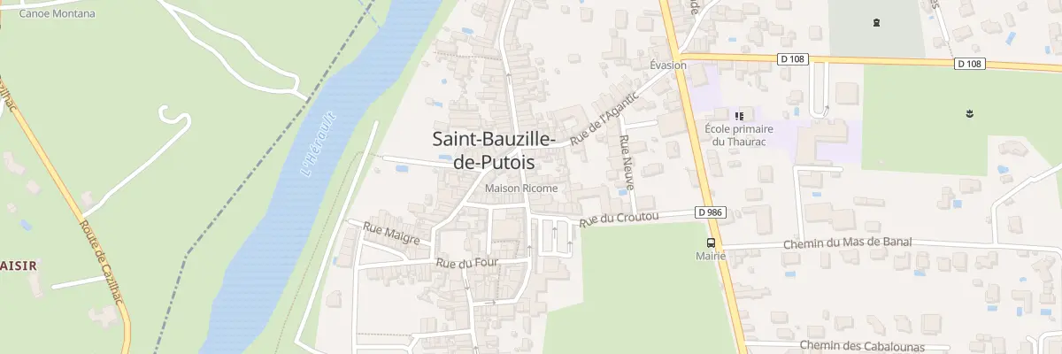 Plan du 53B Gr Grand Rue à Saint-Bauzille-de-Putois