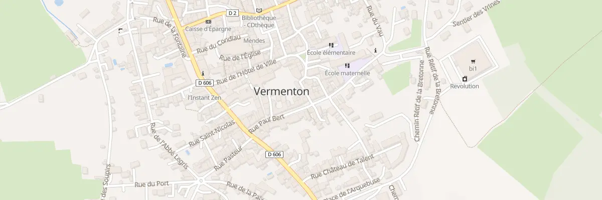 Plan du 15 Rue Paul Bert à Vermenton