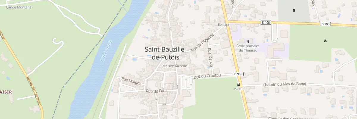 Plan du 409 Gr Grand Rue à Saint-Bauzille-de-Putois