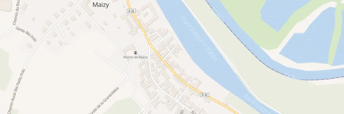 Plan du 3 Rue de la 173e Dba à Maizy