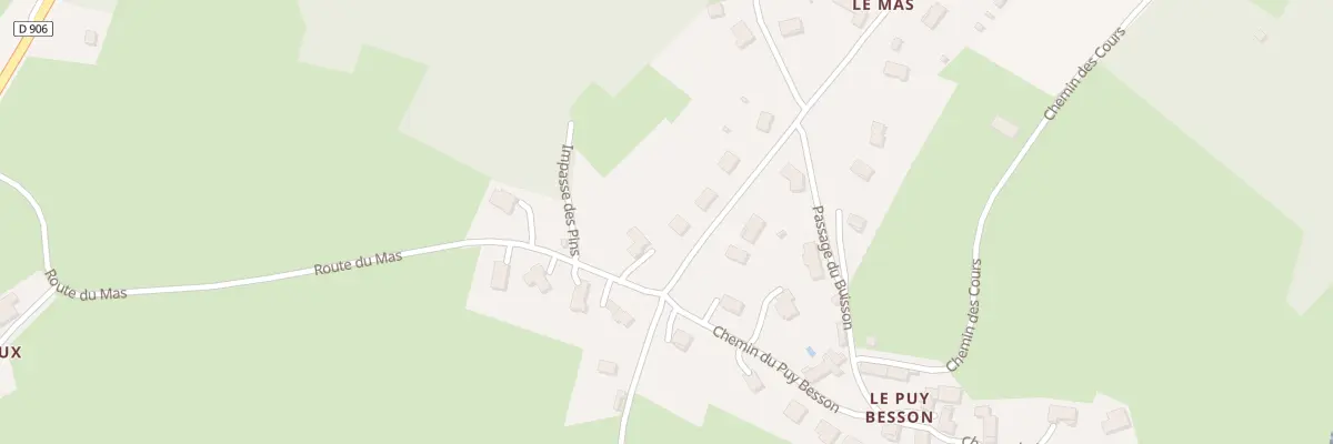 Plan du 5885 La Chaux à Job