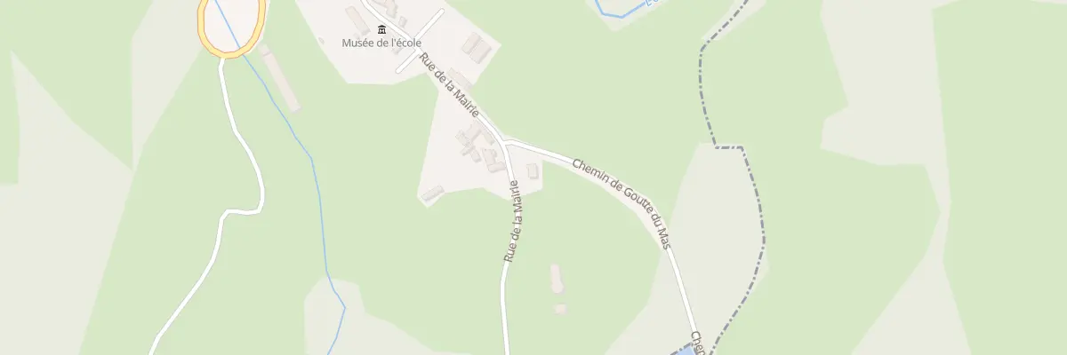 Plan du 2 Che de Goutte du Mas à Châtelus