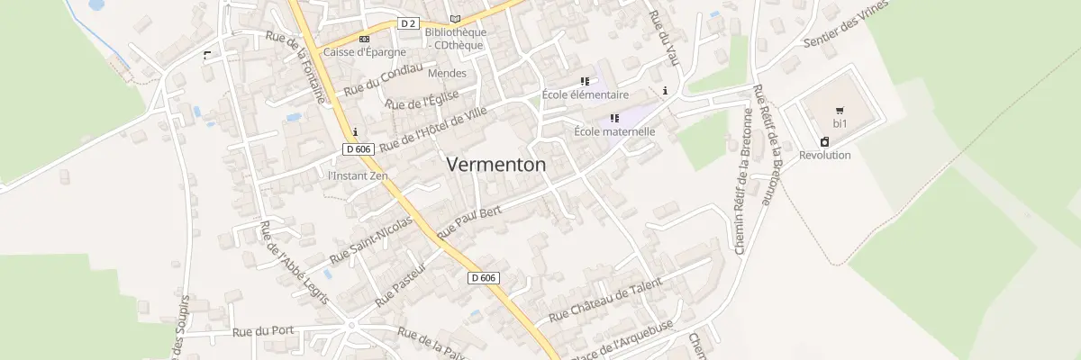 Plan du 17 Rue Paul Bert à Vermenton