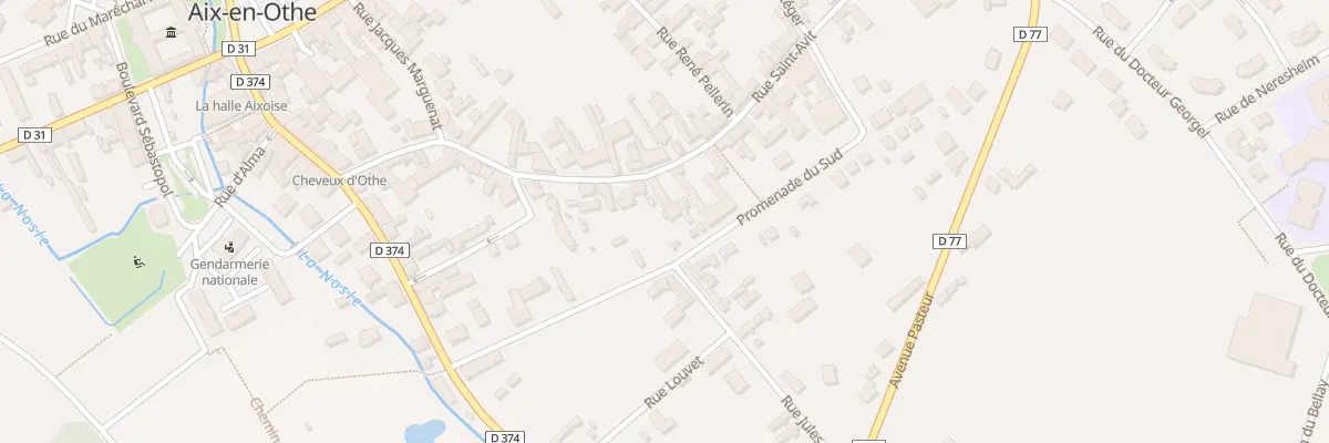 Plan du 26B Rue Saint Avit à Aix-Villemaur-Pâlis