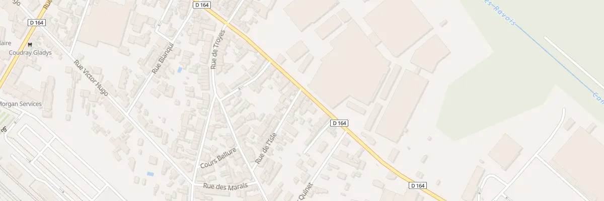 Plan du 3 Rue de l’Isle à Romilly-sur-Seine