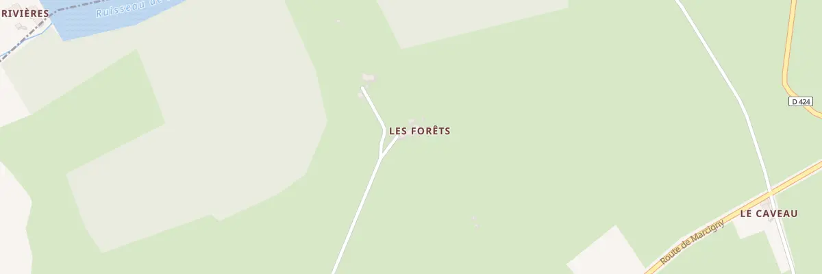 Plan du 5071 Les Forets à Andelaroche