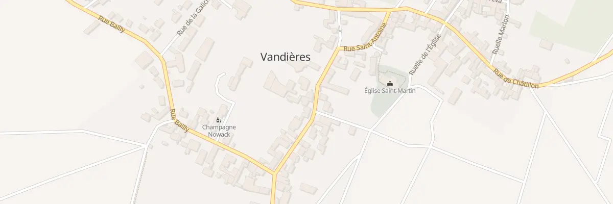 Plan du 12 Rue Principale à Vandières
