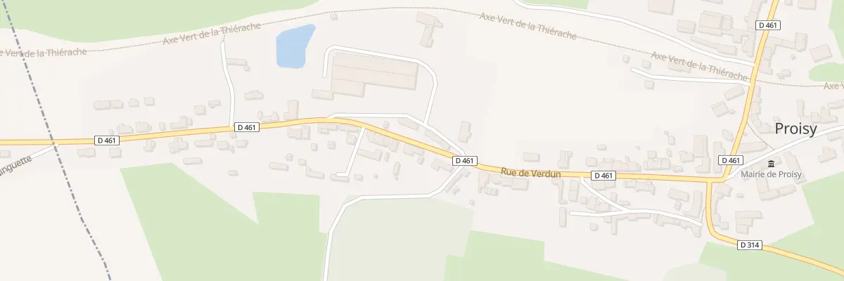 Plan du 24 Rue de Verdun à Proisy