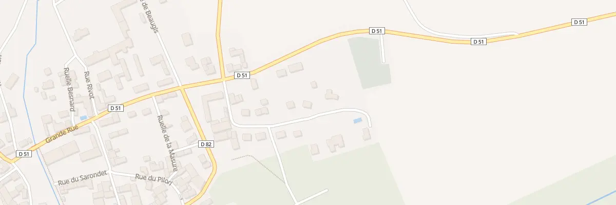 Plan du 14 Rue des Marronniers à Saron-sur-Aube