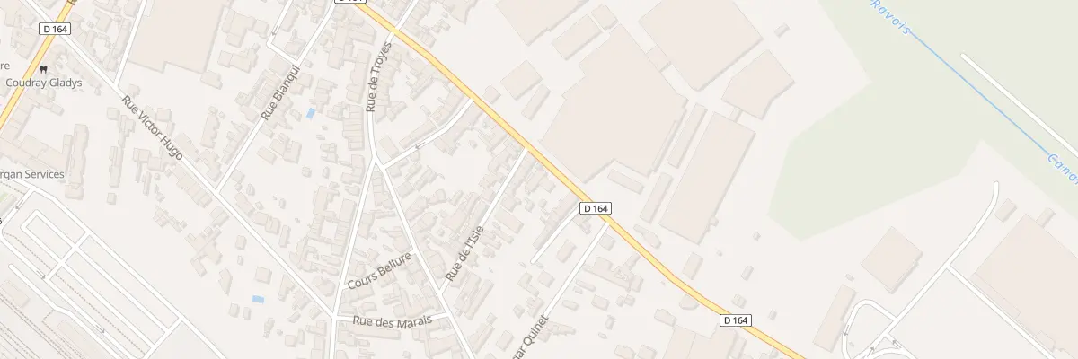 Plan du 154 Rue Gornet Boivin à Romilly-sur-Seine