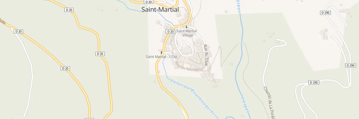 Plan du 5047 Le Village à Saint-Martial