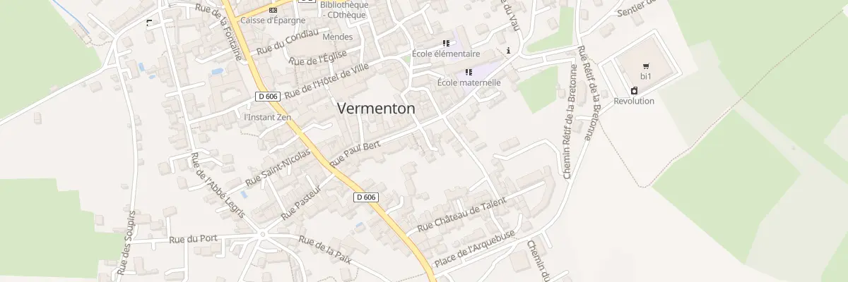 Plan du 18 Rue Paul Bert à Vermenton