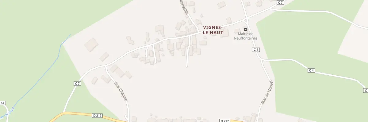 Plan du 72A Vignes Le Haut à Neuffontaines
