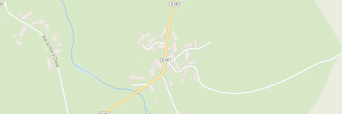 Plan du 1 Imp de la Prairie à Cervon
