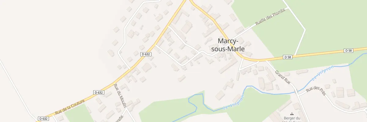 Plan du 4 Rue de l’Eglise à Marcy-sous-Marle