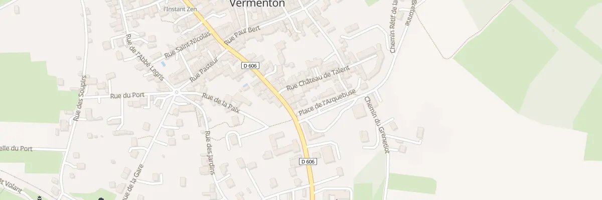 Plan du 1 Rue de l’Arquebuse à Vermenton