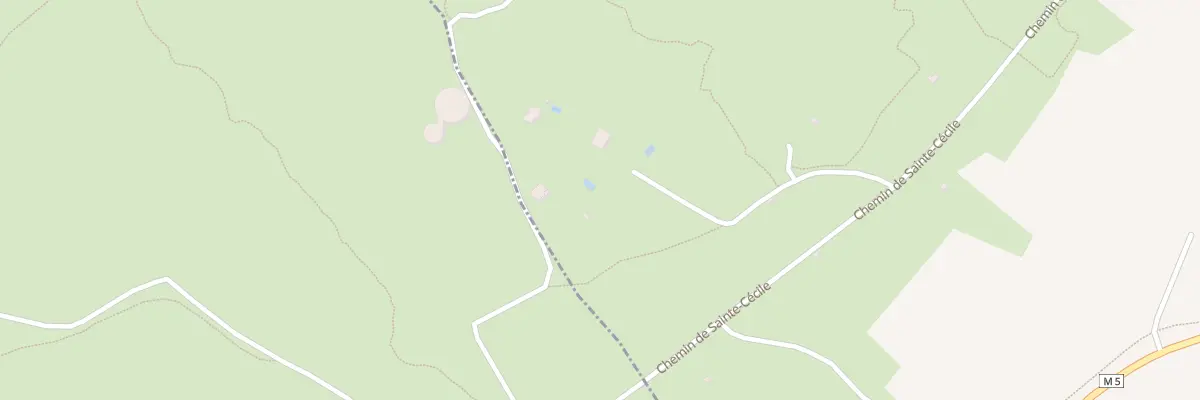 Plan de Av Sainte Cecile à Pignan