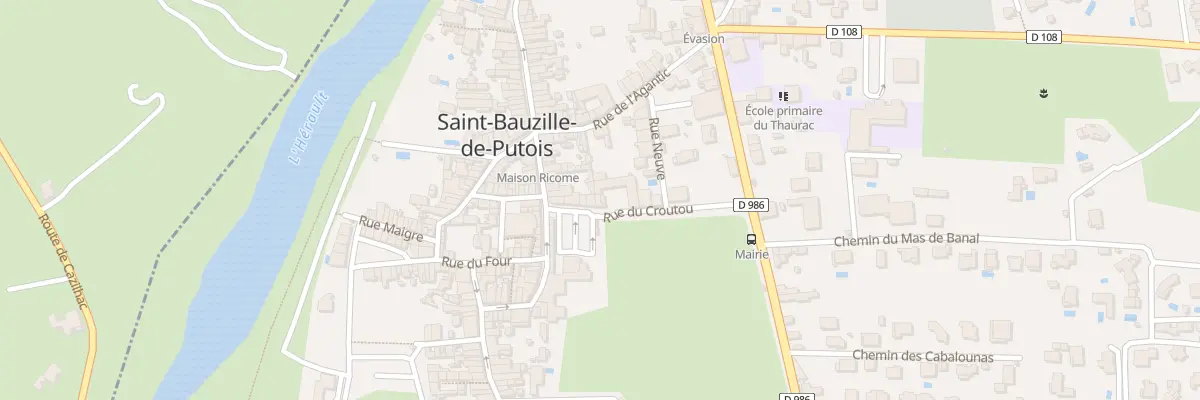 Plan du 41 Rue du Croutou à Saint-Bauzille-de-Putois