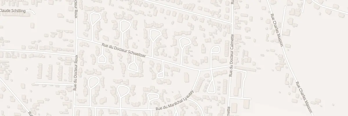 Plan du 97 Rue du Docteur Schweitzer à Romilly-sur-Seine