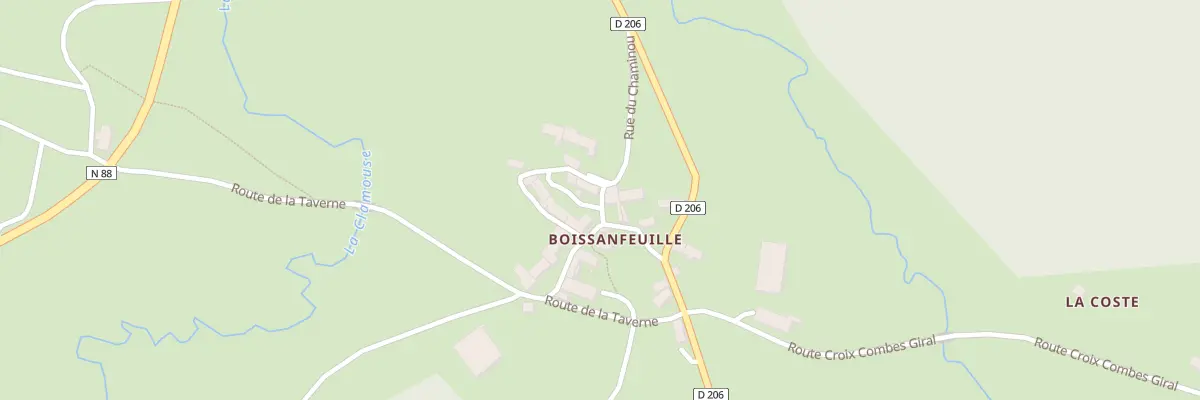 Plan du 7 Rue du Four Banal à Chaudeyrac