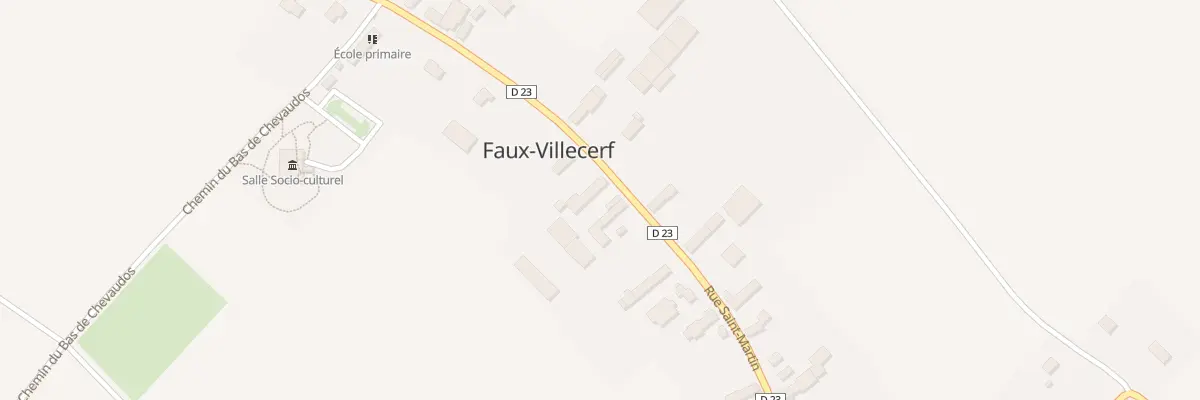 Plan du 19 Rue saint Martin à Faux-Villecerf