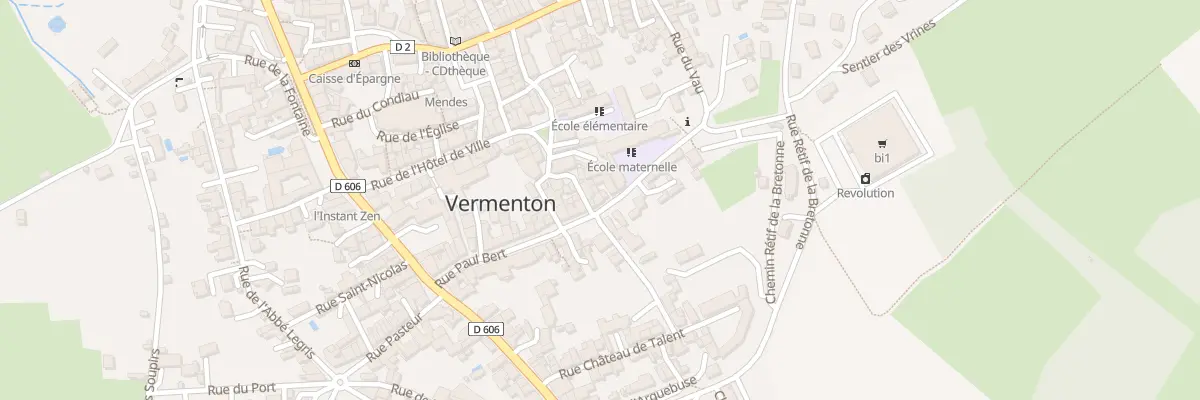 Plan du 27 Rue Paul Bert à Vermenton