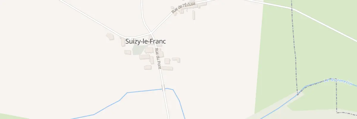 Plan du 3 Rue du Pont à Suizy-le-Franc