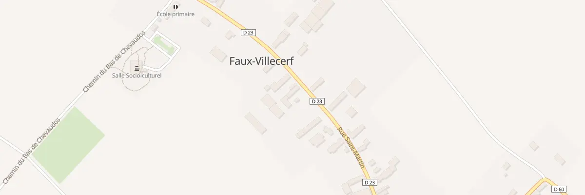 Plan du 17 Rue saint Martin à Faux-Villecerf