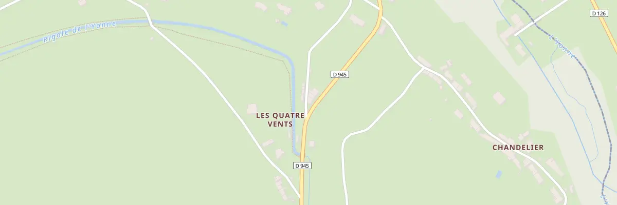 Plan du 15 Ham des Quatre Vents à Epiry