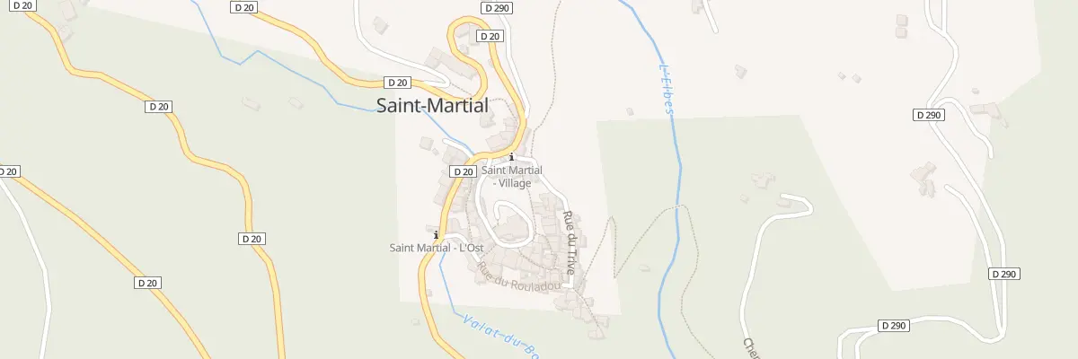 Plan du 5015 Le Village à Saint-Martial
