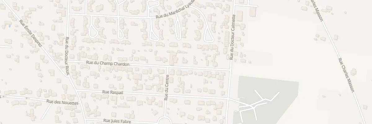 Plan du 39 Rue du Champ Chardon à Romilly-sur-Seine