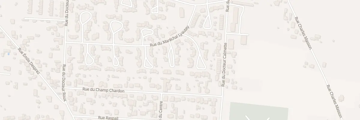Plan du 90 Rue du Maréchal Lyautey à Romilly-sur-Seine