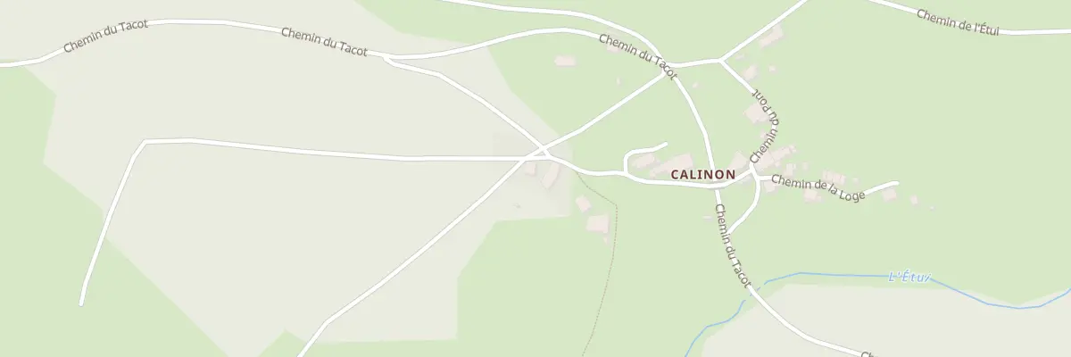 Plan du 5045 Calinon à Saint-Priest-la-Prugne